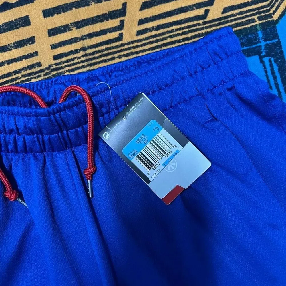 Blue Jordan mesh shorts NWT men medium 10inch inseam basketball baggy sportswear